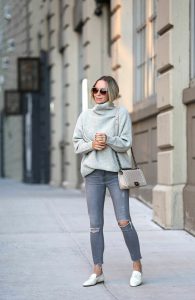 رنگهای مناسب شلوار جین در استایلهای پاییزی